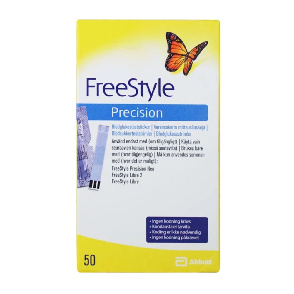 FreeStyle Precision teststrimler